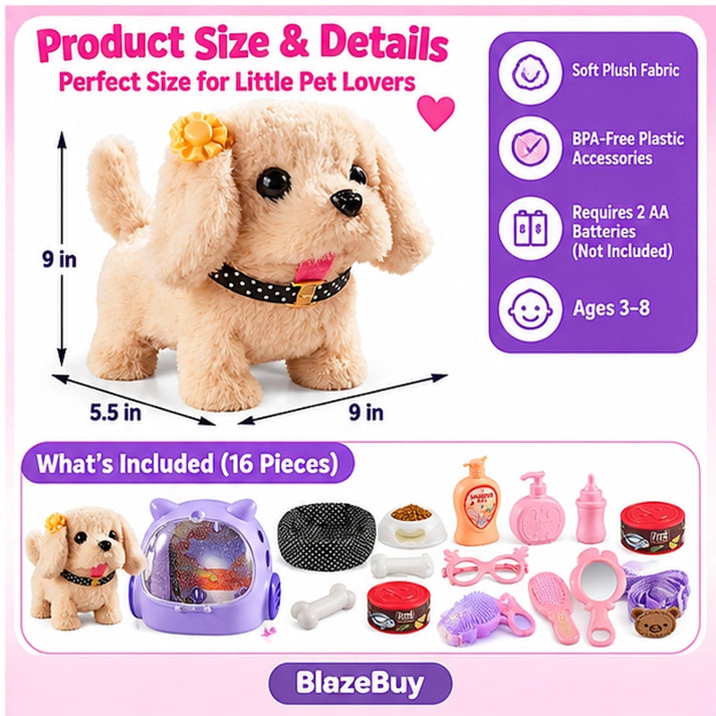 Interactive Puppy Care Set