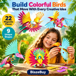 Magnetic Tropical Bird Builder Set