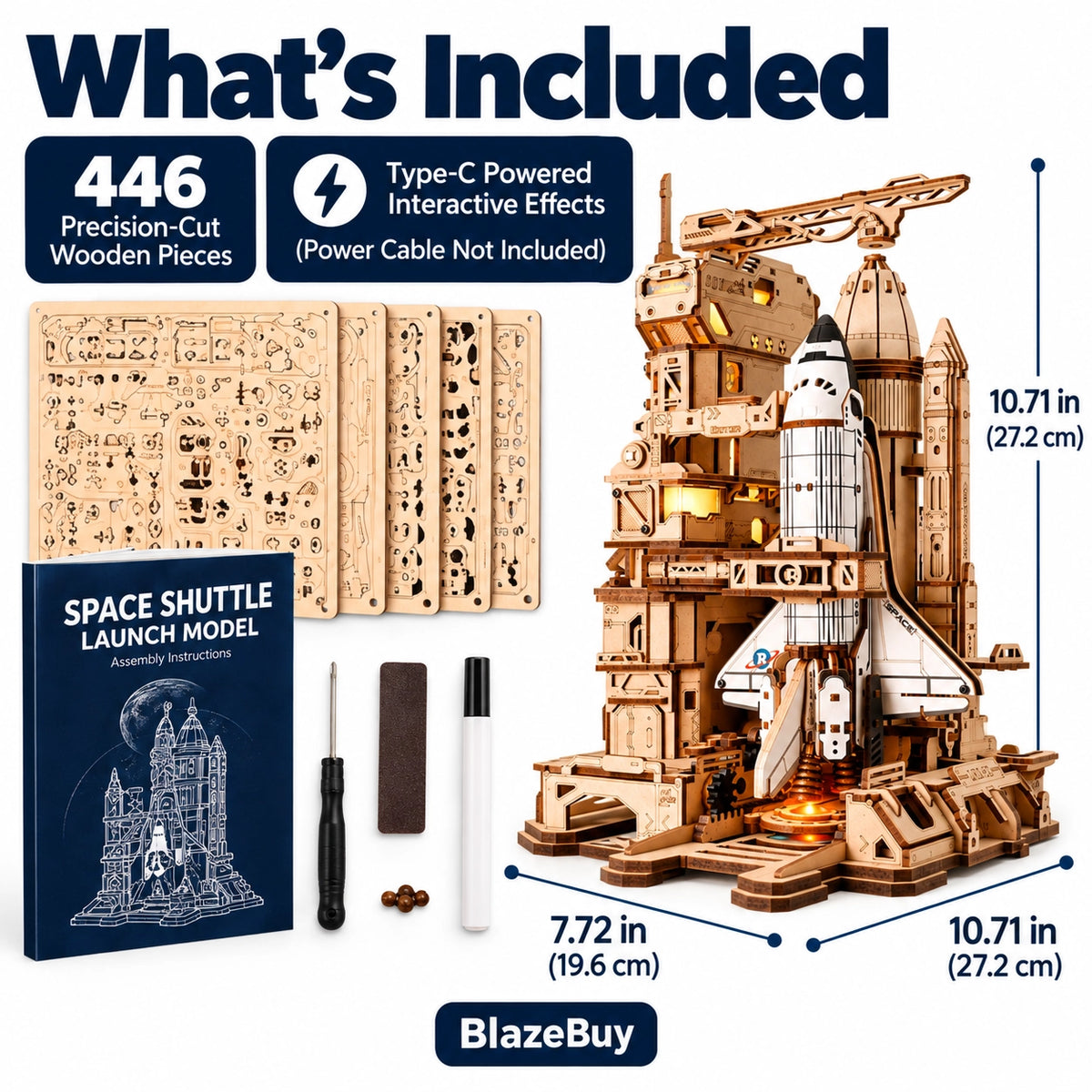 Space Shuttle Launch Model Kit