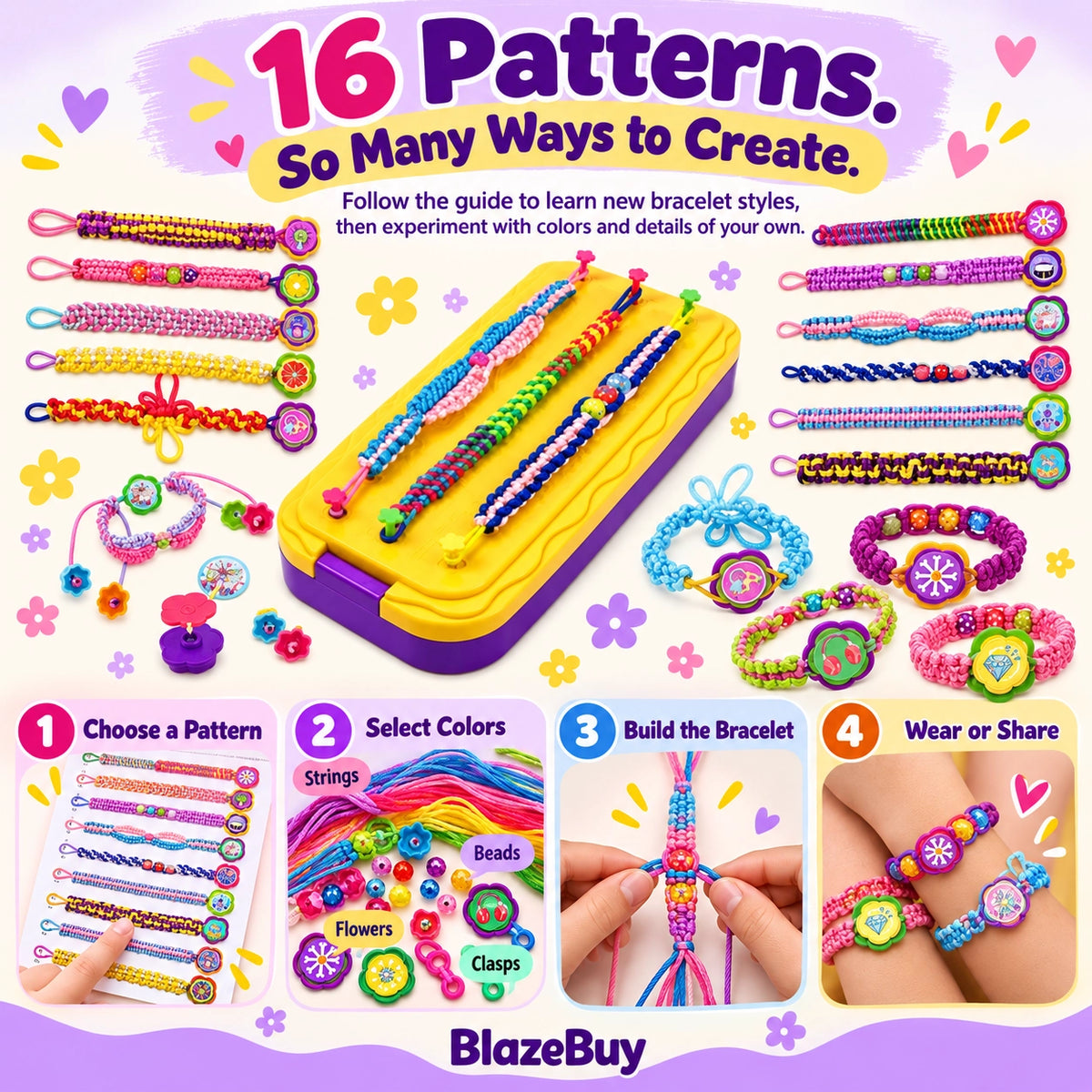 Friendship Bracelet Craft Kit