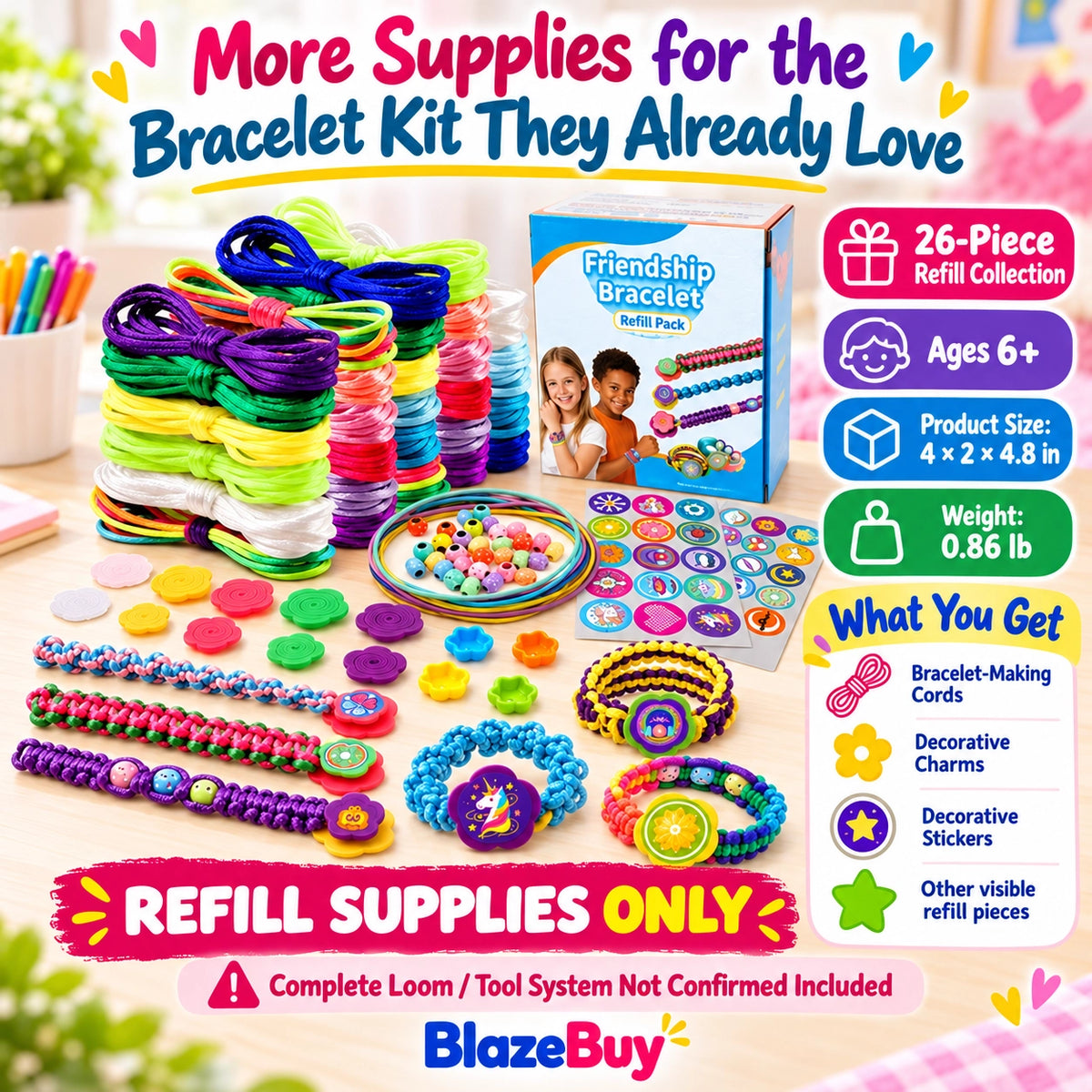 Friendship Bracelet Craft Kit