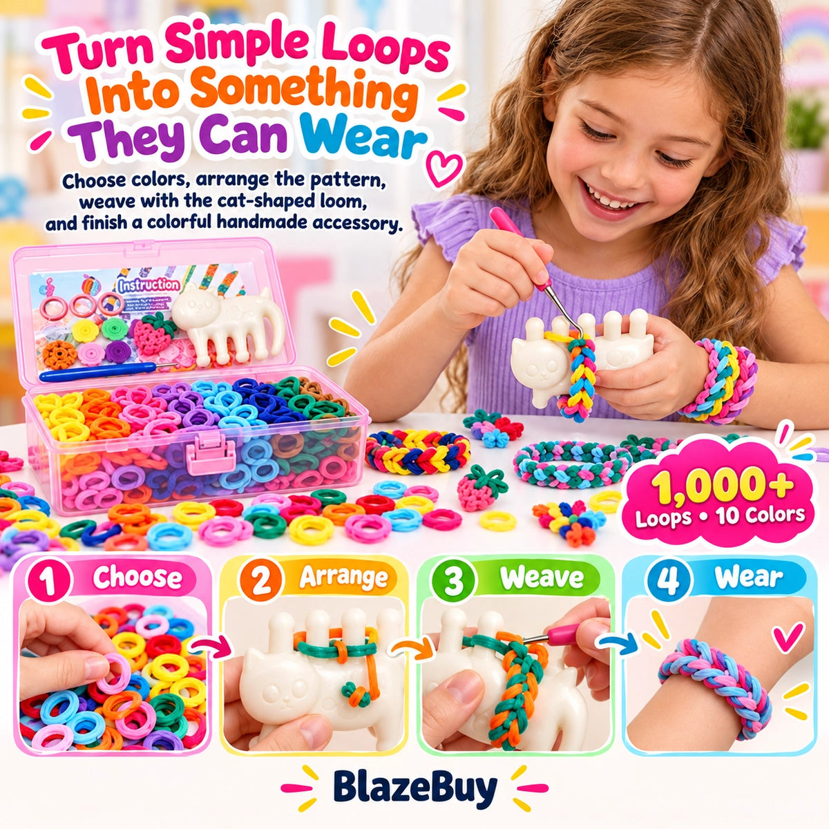 Friendship Bracelet Craft Kit