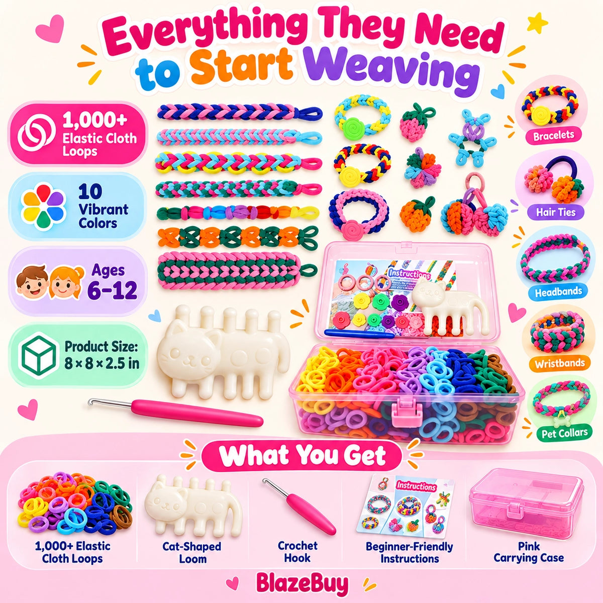 Friendship Bracelet Craft Kit