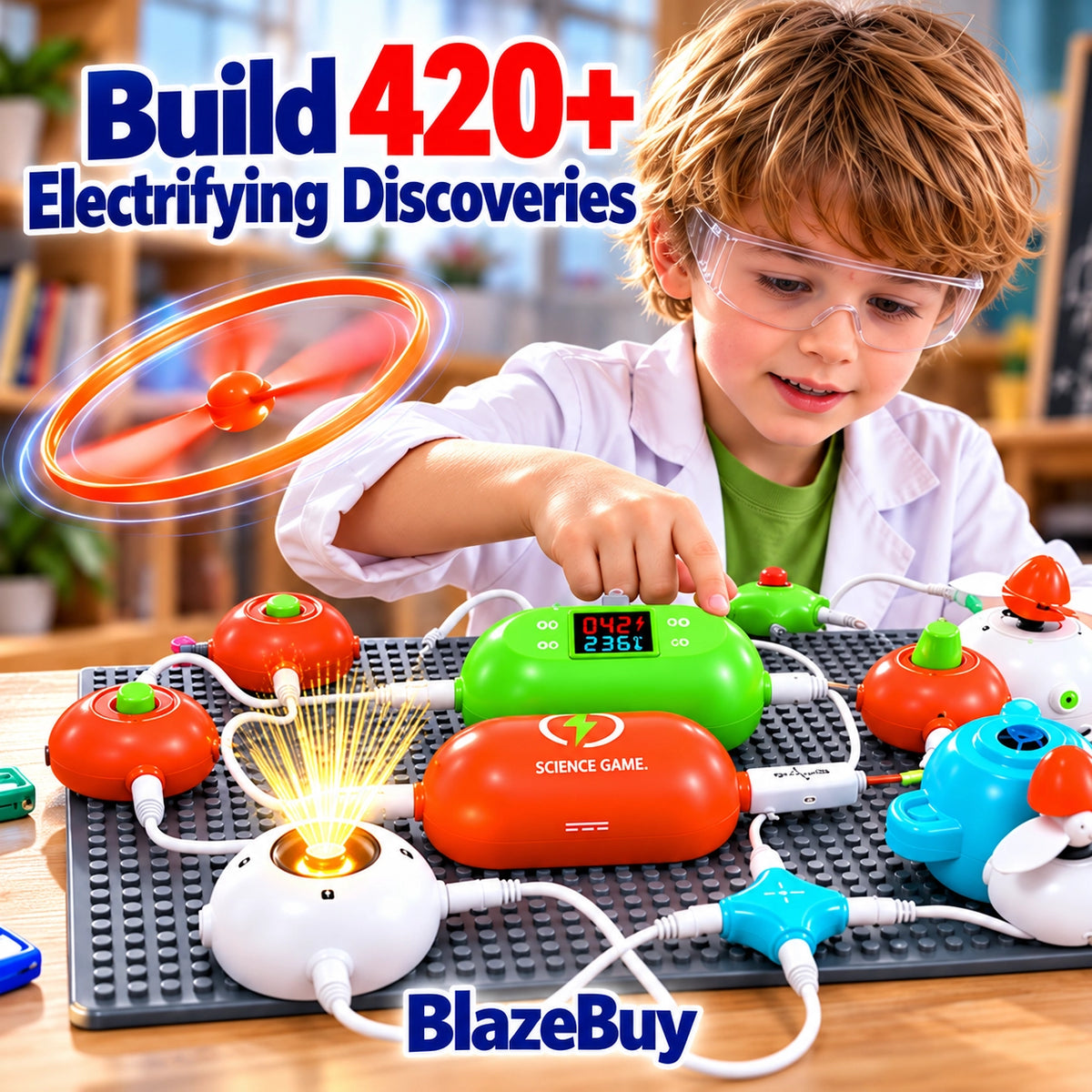 Electronic STEM Learning Toy