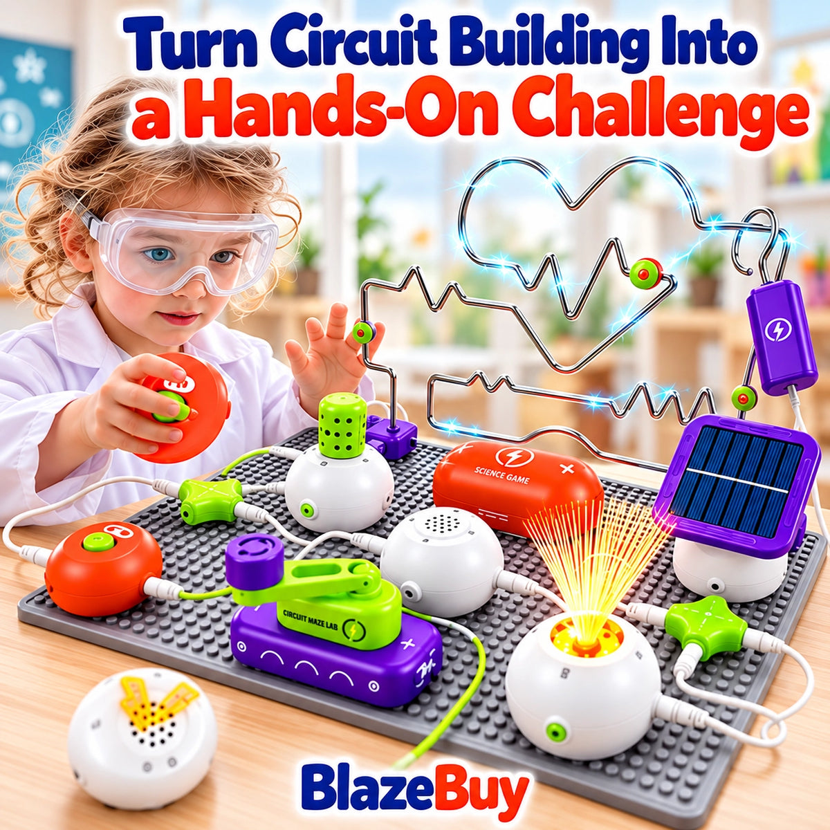 Electronic STEM Learning Toy