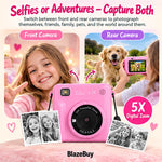 Instant Print Camera Journal Set