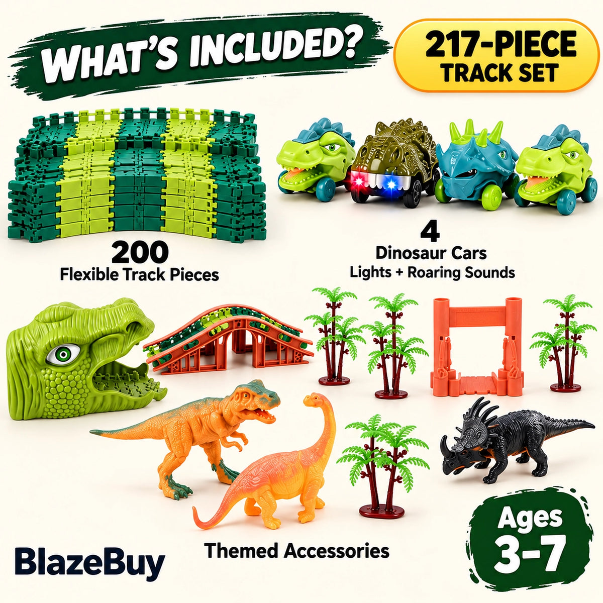 Flexible Adventure Race Track Set