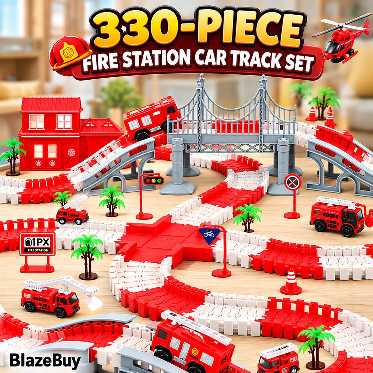 Flexible Adventure Race Track Set