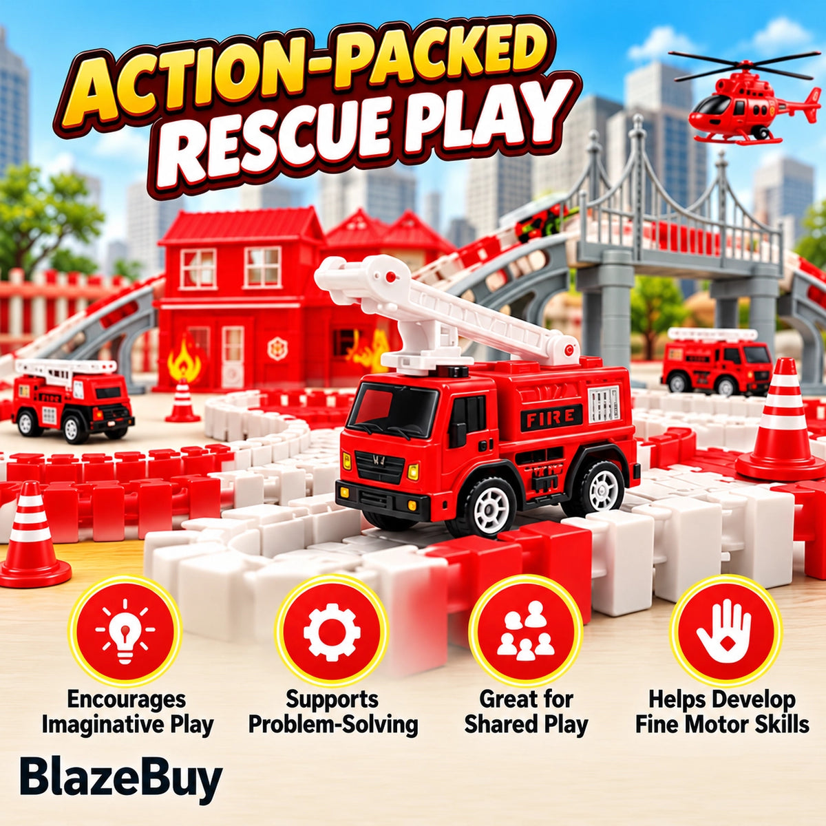Flexible Adventure Race Track Set