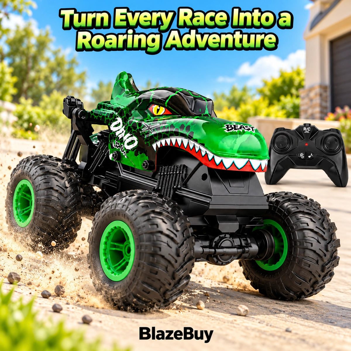 Dinosaur RC Monster Truck