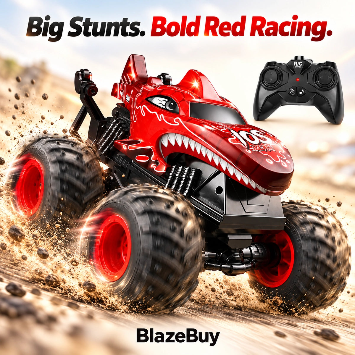 Dinosaur RC Monster Truck