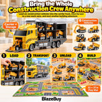 Vehicle Carrier Truck Playset