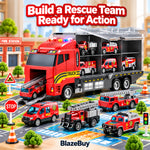 Vehicle Carrier Truck Playset