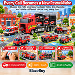 Vehicle Carrier Truck Playset