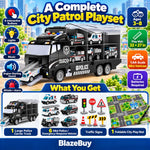 Vehicle Carrier Truck Playset
