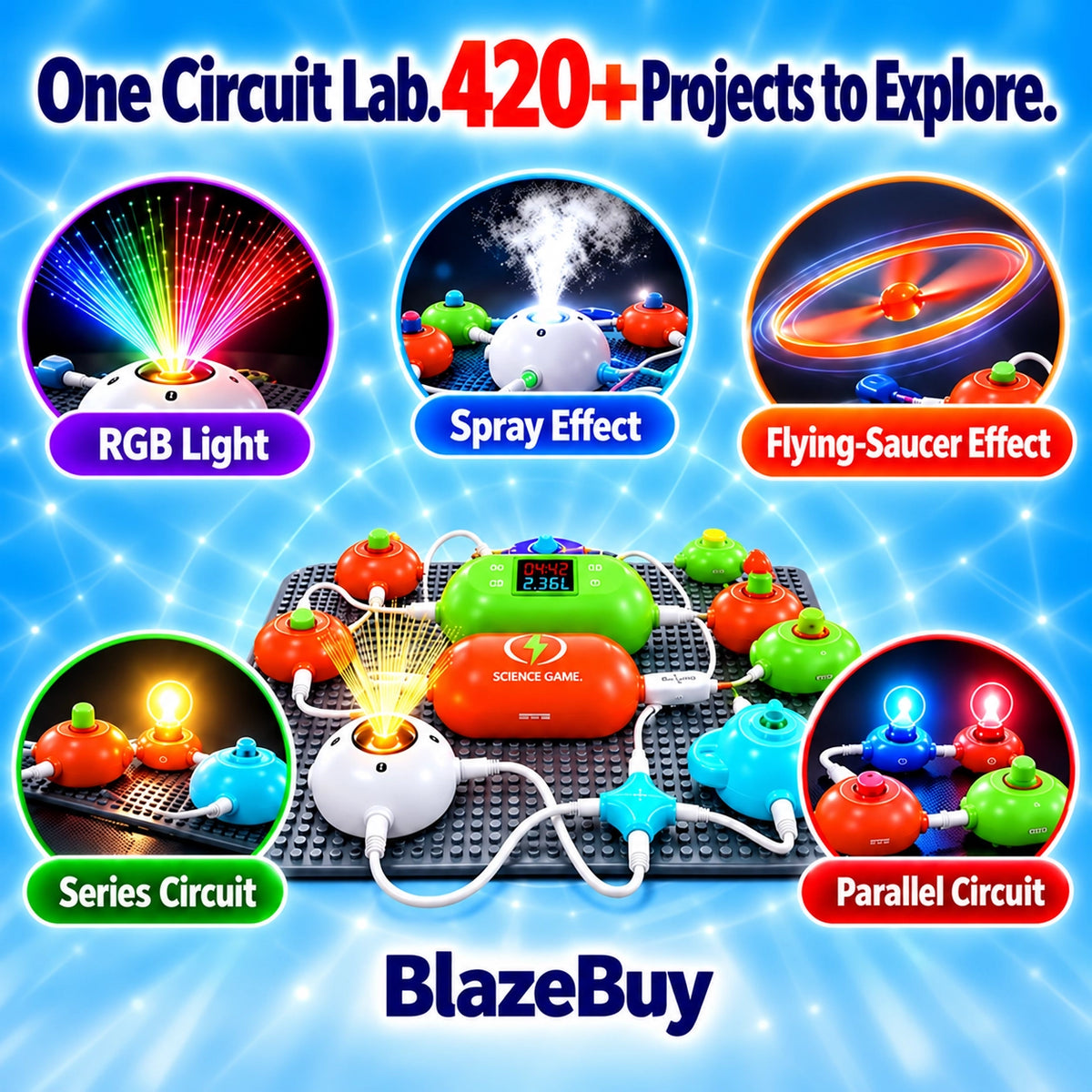 Electronic STEM Learning Toy