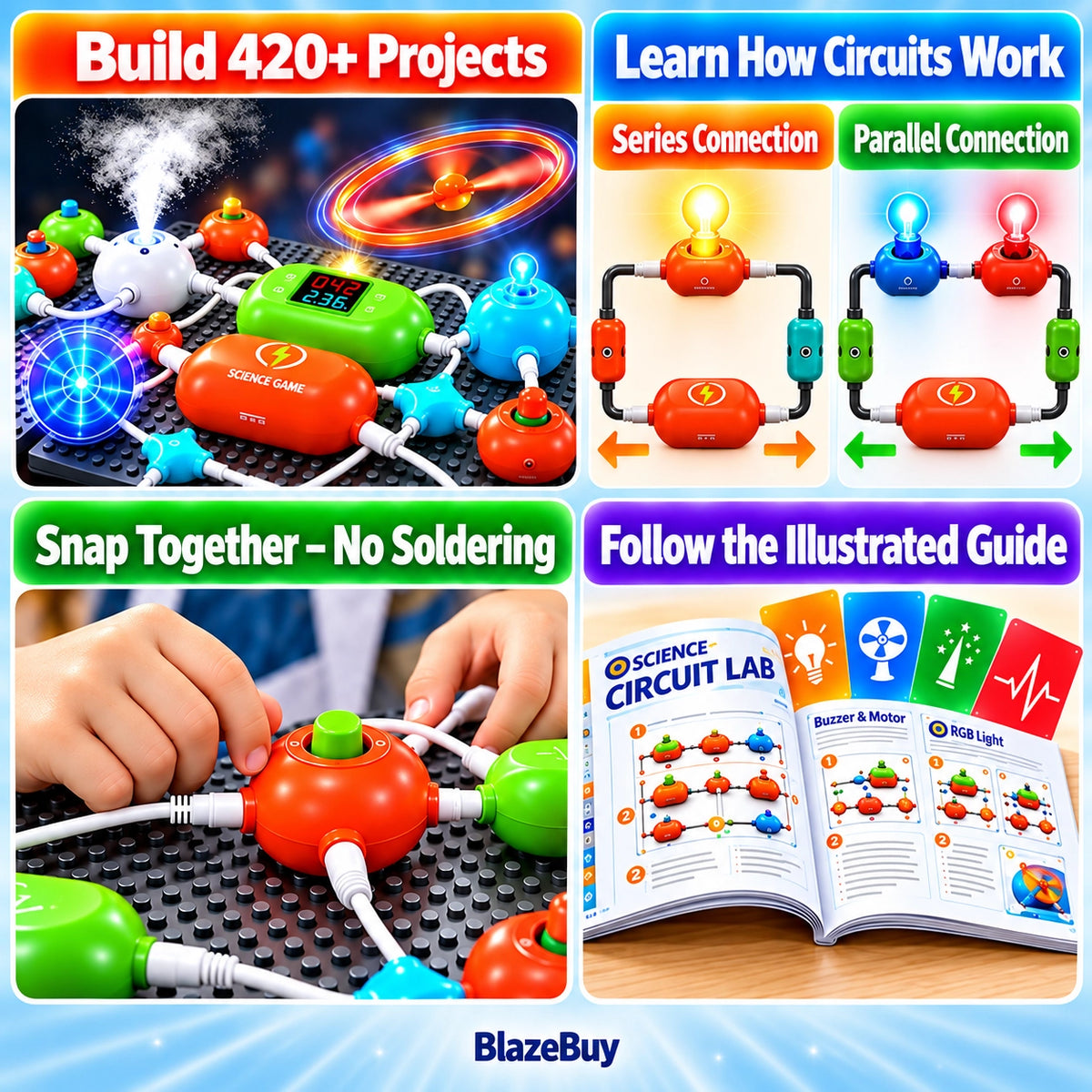 Electronic STEM Learning Toy