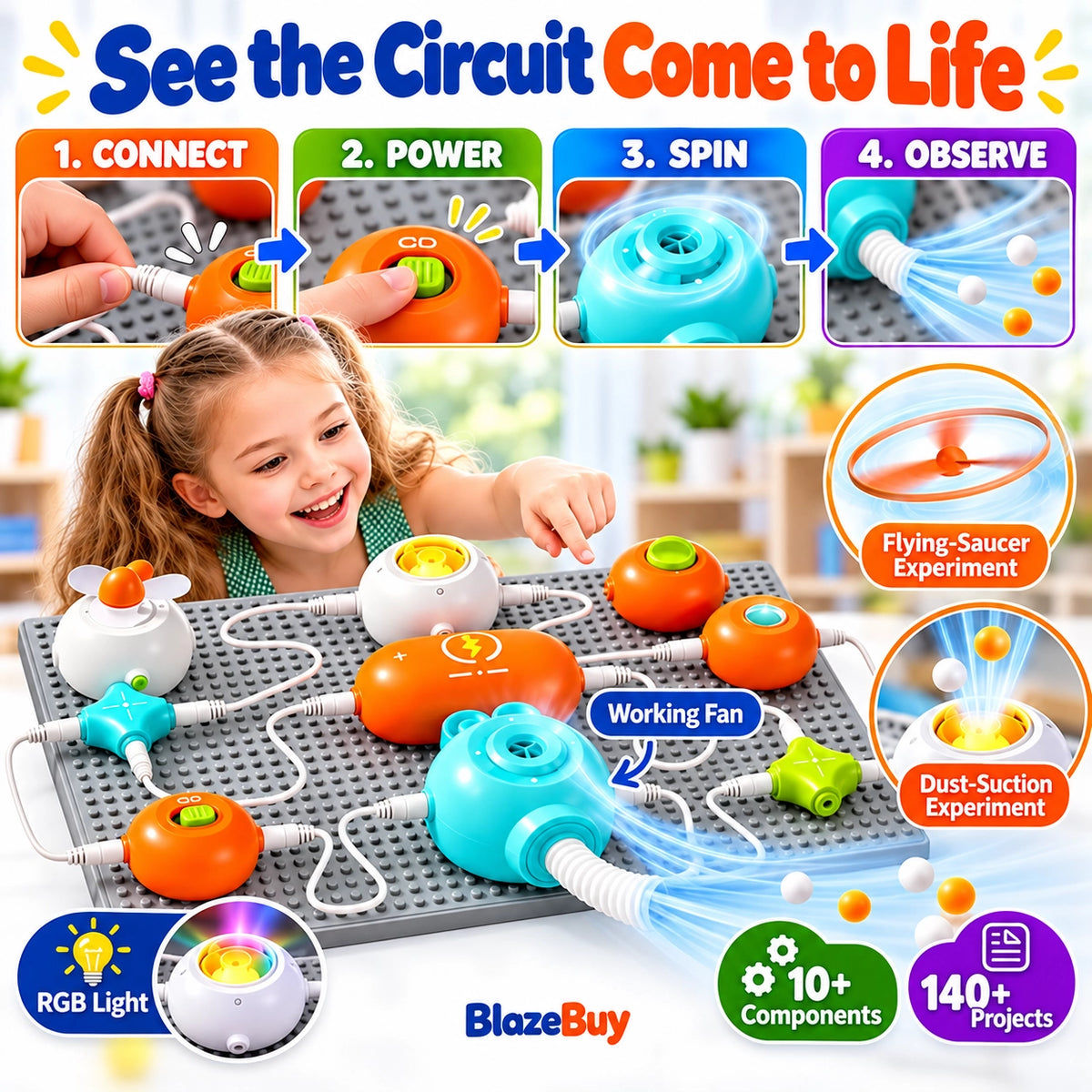 Electronic STEM Learning Toy