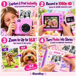 Instant Print Camera Journal Set