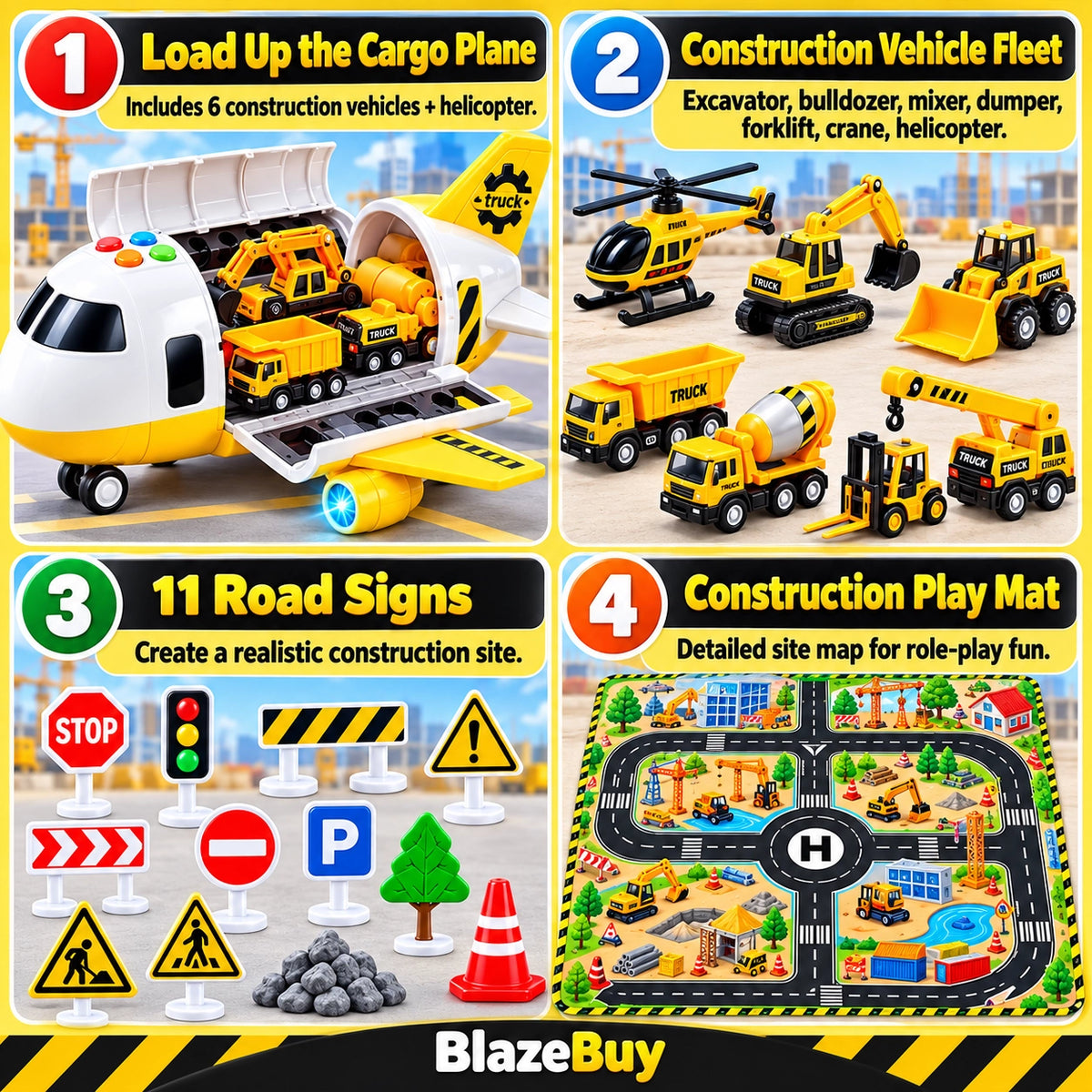 Adventure Cargo Plane Set