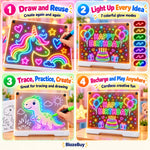 LED Rechargeable Glow Art Board