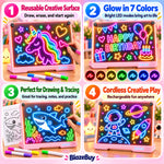 LED Rechargeable Glow Art Board