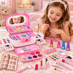 Kids Washable Makeup Vanity Set