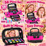 Kids Washable Makeup Vanity Set