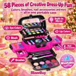 Kids Washable Makeup Vanity Set