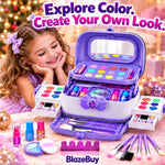 Kids Washable Makeup Vanity Set