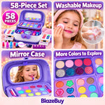 Kids Washable Makeup Vanity Set