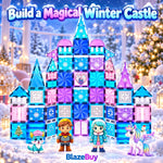 Magnetic Princess Castle Building Sets