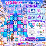 Magnetic Princess Castle Building Sets