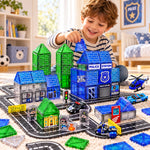 Magnetic Vehicle Building Adventure Set