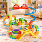 Electric Train Track Building Set
