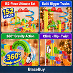 Electric Train Track Building Set