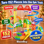 Electric Train Track Building Set