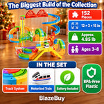 Electric Train Track Building Set
