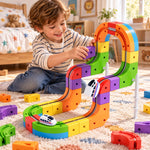 Electric Train Track Building Set