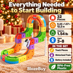 Electric Train Track Building Set