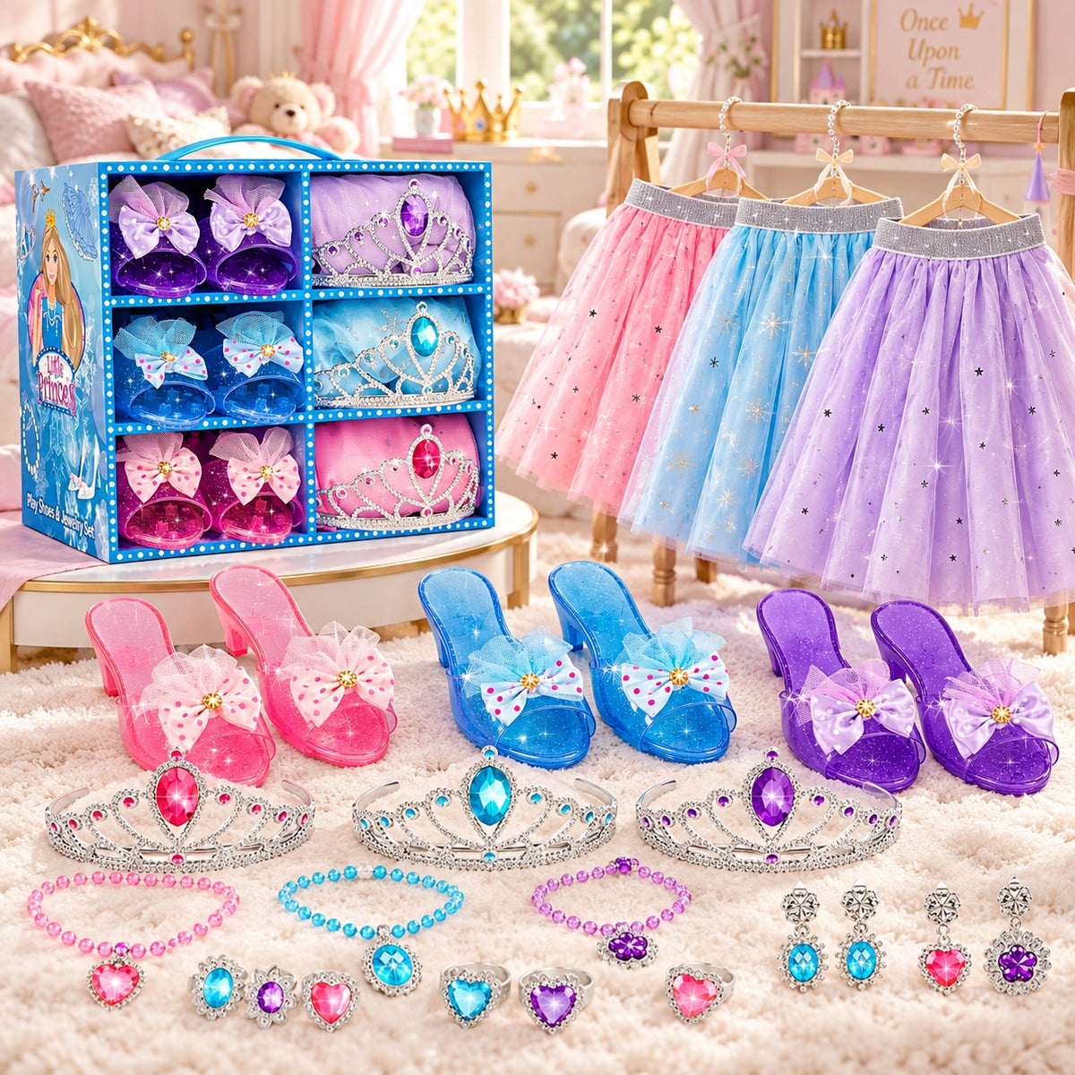 Princess Dress Up Accessory Playset