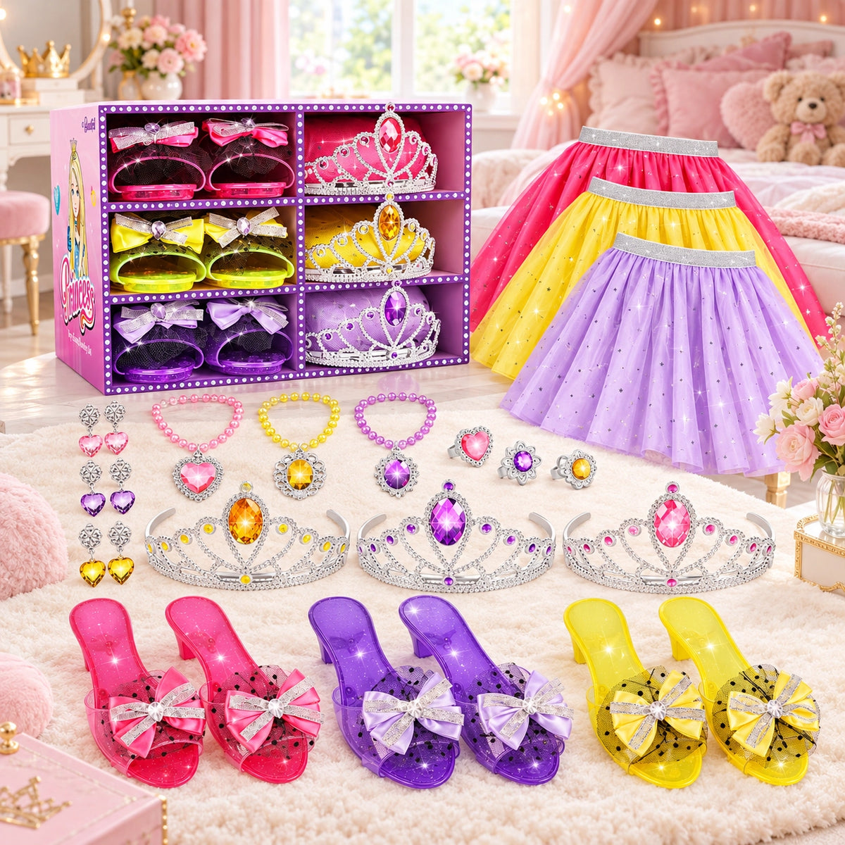 Princess Dress Up Accessory Playset