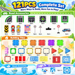Magnetic Vehicle Building Adventure Set