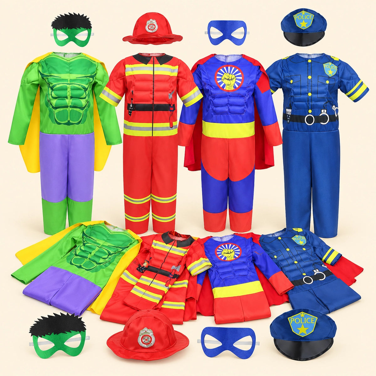 Kids Hero Role Play Costumes