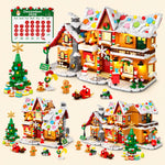 Christmas Gingerbread Advent Building Village