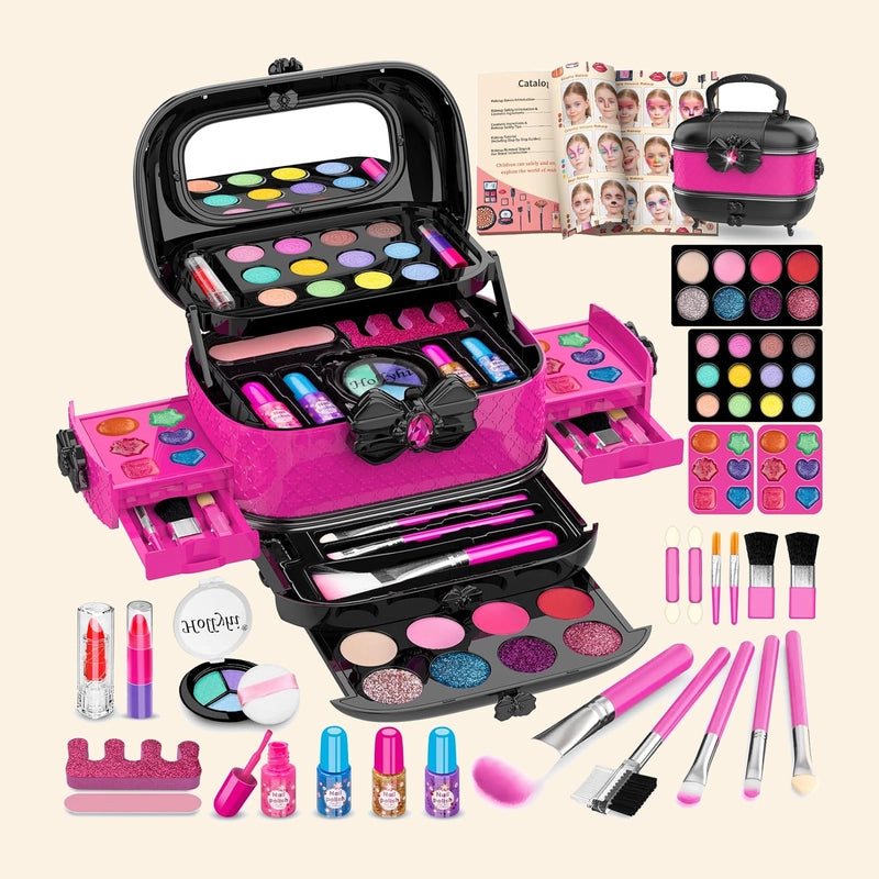 Kids Washable Makeup Vanity Set