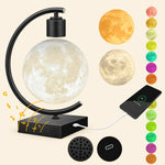 Magnetic Levitating Moon Speaker Lamp