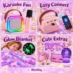 Unicorn Karaoke Glow Gift Set