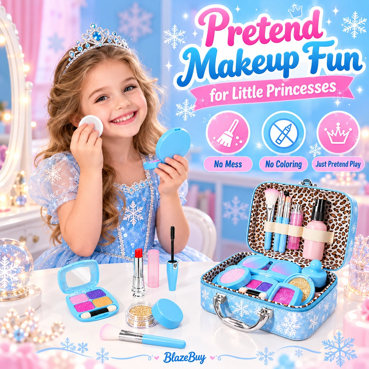 #frozen pretend makeup