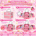 Kids Washable Princess Makeup Set